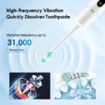 Electric Toothbrush 6 Brush Heads Sonic Electric Toothbrush with 31000VPM Deep Clean 6 Modes Waterproof Rechargeable for Adults - Image 2