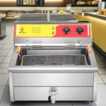 18L Large Capacity Electric Potato Frying Machine New Condition Commercial Deep Fryer Restaurants Hotels Food Shops - Image 2
