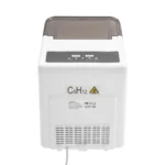 Stainless Steel Countertop Ice Maker: 26.46lbs/24H & R600a Eco Refrigerant - Food-Grade ABS/PP for Zero Contamination - Image 4