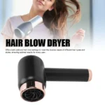 Cordless Hair Dryer 1000W Negative Ionic Hot and Cold Wind High Speed USB Blow Dryer for Home Travel High Speed Blow Dryer