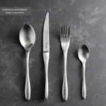 4pcs 304 Stainless Steel Knife Fork Spoon Silver Cutlery Set Western Tableware Dinnerware Mirror Elegant Dinner Flatware Gift