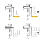 Multifunctional Meat Grinding Machine Cooking Tools Portable Sausage Noodles Grinder Hand Crank Accessories Kitchen Supplies - Image 4