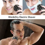 2025 New Beard Shavers for Men Electric Razor Cordless USB Rechargeable Triple Blades Shaver Electric Shaver Waterproof FK-373 - Image 3