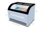 High Quality Electric Mini Ice Cream Display Freezer for Household Hotel or Garage Commercial Supermarket Chest Freezer - Image 4