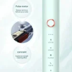 18 Modes Sonic Electric Toothbrush, 60000VPM Rechargeable IPX7 Waterproof Dupont Soft Bristles with Smart Timer for Adults Oral - Image 4