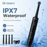 Dr.Yadent Rotating Electric Toothbrush IPX7 Waterproof 3 Modes 4 Toothbrush Head Rechargeable Battery for Adult Deeper Cleaning - Image 6