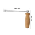 Manual Meat Grinder Handle Stainless Steel Heavy Duty Hand Crank for Sausage Stuffer Food Processing Tool Manual Meat Mincer - Image 4