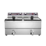 Desktop Fryer for Commercial Kitchen Industrial Electric Oil Tank New Double-Tank Chicken Deep Frying Equipment 220v for - Image 4