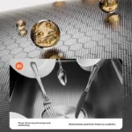 Large Scale Single Slot Honeycomb Kitchen Sink Digital Embossing Nano Rain Dance Waterfall Kitchen Sink - Image 6