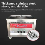 XL seafood steaming cabinet stew soup cabinet commercial stew machine two doors four layers gas steaming soup box electric - Image 3