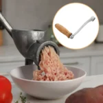 Manual Meat Grinder Handle Stainless Steel Heavy Duty Hand Crank for Sausage Stuffer Food Processing Tool Manual Meat Mincer - Image 3