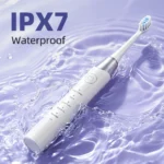 Electric Toothbrush Rotation 5 Modes Whitening Sensitive Gum Care Oral Deep Clean Tool IPX7 Waterproof Teeth Brush with 4 Heads - Image 5