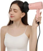 Hair Dryer with Diffuser, Ionic Blow Dryer for Women, Ceramic Coating, Cold Shot, 1600W Fast Drying, 110V (Babe Pink) - Image 5