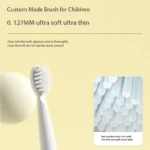 Cartoon Kids Electric Toothbrush, Rechargeable Sonic Children Tooth Brush with 4 Soft Brush Heads, 3 Modes IPX7 Waterproof 2 Min - Image 6