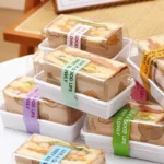 10/50Pcs Clear Sandwich Cake Holder Bakery Food Boxes Cupcake Container Tiramisu Wrapping Package Boxes For Wedding Birthday - Image 3