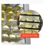 FD-500 Commercial Electric Steaming Cabinet Surrounded Toughened Glass Commerical Bun Steamer Bread Steamer Steamed Buns Furnace - Image 5