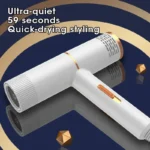 Professional Hair Dryer Strong Wind Salon Dryer Hot Air and Cold Air Wind Negative Ionic Hammer Blower Dry Electric Hair Dryer - Image 2