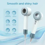 G5-3High-Concentration Negative Ion Hair Dryer,105,000 RPM HighSpeed ​​Dryer with Constant Temperature Protection Gentle on Hair - Image 5