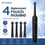 Dr.Yadent Rotating Electric Toothbrush IPX7 Waterproof 3 Modes 4 Toothbrush Head Rechargeable Battery for Adult Deeper Cleaning - Image 4