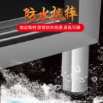 Stainless Steel Sliding Door Workbench, Kitchen Special Console, Vegetable Cutting Table, Ramen Chopping Board Cabinet, - Image 2