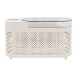 White, 120 W Portable Ice Maker, 12V Mini Countertop Ice Maker, Mini Ice Machine for Home Kitchens Bars RVs, Fast Ice-making - Image 5