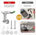 Metal Food Grinder Attachments for all KitchenAid chef and Cuisinart Stand Mixers SM-50 Series. Meat Grinders, Sausage Stuff - Image 4