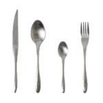 4pcs 304 Stainless Steel Knife Fork Spoon Silver Cutlery Set Western Tableware Dinnerware Mirror Elegant Dinner Flatware Gift - Image 5