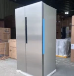 585L 110V Double-door Refrigerator Freezer Frost-free Side by Side Intelligent Large-capacity Household Use Fridge