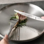 4pcs 304 Stainless Steel Knife Fork Spoon Silver Cutlery Set Western Tableware Dinnerware Mirror Elegant Dinner Flatware Gift - Image 2