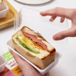 10/50Pcs Clear Sandwich Cake Holder Bakery Food Boxes Cupcake Container Tiramisu Wrapping Package Boxes For Wedding Birthday - Image 4