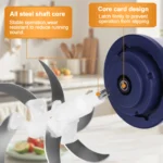 5L Electric Meat Grinder 500W Food Vegetable Processor Stainless Steel Meat Grinder Mincer for Home & Restaurant - Image 4