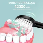 Sonic Electric Toothbrush IPX7 Waterproof Whitening Tooth Brush Oral Care Rechargeable Automatic Adult Powerful Smart Toothbrush - Image 3