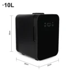 Wholesale 10L Black Portable Handle Car Home Mini Refrigerator Beauty Drink Bar Mini Car Fridge - Image 6
