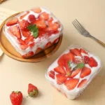 10/20/30PCS Transparent Cake Box With Transparent Lid Used For Storing Ice Cream Tiramisu Fruit Cake For Dessert Shop Storage - Image 2