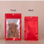 100Pcs Colored Aluminum Foil Self Sealing Bag Matte Window Zipper Digital Phone Case Jewelry Sample Food Bean Packaging Pouches - Image 2