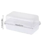 10/50Pcs Clear Sandwich Cake Holder Bakery Food Boxes Cupcake Container Tiramisu Wrapping Package Boxes For Wedding Birthday - Image 6