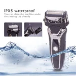 Surker Electric Shaver for Men Rechargeable Intelligent Reciprocating Type Razor Washable Digital LCD Display Shaving Machine - Image 3