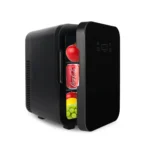 Wholesale 10L Black Portable Handle Car Home Mini Refrigerator Beauty Drink Bar Mini Car Fridge - Image 4