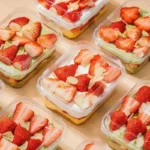 5/10/20/30PCS Transparent Cake Box Rectangle Dessert Cake Box Disposable Party Wedding Christmas Mousse Tiramisu Packaging