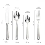 4pcs Bright 18/10 Stainless Steel Luxury Cutlery Set Dinnerware Tableware Knife Spoon Fork Flatware Dishwasher Safe Utensils - Image 2