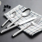 4pcs Bright 18/10 Stainless Steel Luxury Cutlery Set Dinnerware Tableware Knife Spoon Fork Flatware Dishwasher Safe Utensils - Image 3