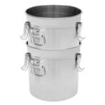 21L/33L Airtight Rice Bucket Canister Food Storage Container 304 Stainless Steel - Image 3