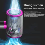 Hot Selling High-Speed Hair Dryer 2400W High-Power Silent Constant Temperature Hair Care Home Hair Salon Hammer Hair Dryer - Image 5