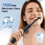 Smart Rotating Timing Electric Toothbrush, Rechargeable Rotary Toothbrush with 4 Heads, 5 Modes Setting Teeth Whitening Oral Car - Image 6
