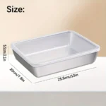 3-Piece Stainless Steel Food Storage Containers Set - Airtight BPA-Free Kitchen Organizers for Fridge/Pantry/Dry Goods - Image 4
