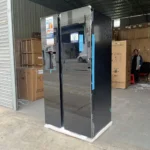 619L Liter Inverter Smart Refrigerator Portable Double-Door Side-by-Side Wind-Cooling Sound Electric Household Use - Image 2