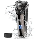 2025 New Beard Shavers for Men Electric Razor Cordless USB Rechargeable Triple Blades Shaver Electric Shaver Waterproof FK-373