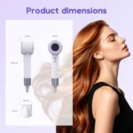 G5-4High-Concentration Negative Ion Hair Dryer,110,000 RPM HighSpeed ​​Dryer with Constant Temperature Protection Gentle on Hair - Image 3