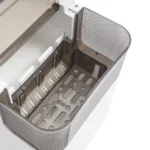 Stainless Steel Countertop Ice Maker: 26.46lbs/24H & R600a Eco Refrigerant - Food-Grade ABS/PP for Zero Contamination - Image 6