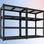 Heavy Duty Garage Shelving 2200 LBS 4 Tier Heavy Duty Storage Shelves Adjustable Industrial Metal Wire Shelf Unit, Customized